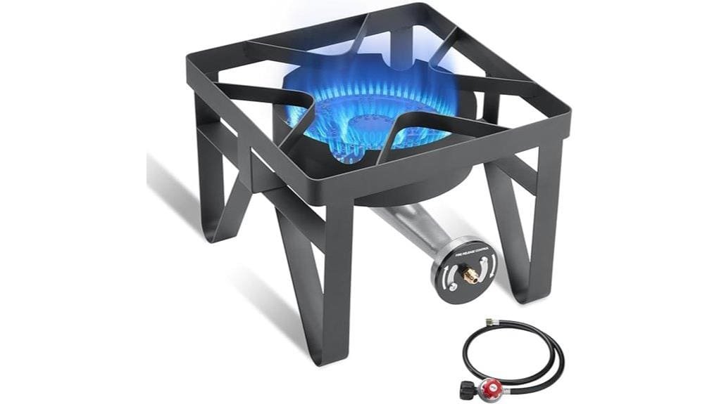 high pressure 200k btu single burner