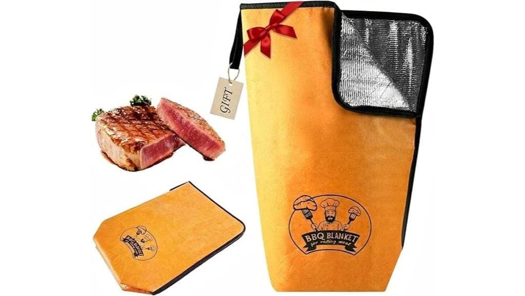 insulating barbecue meat resting blanket