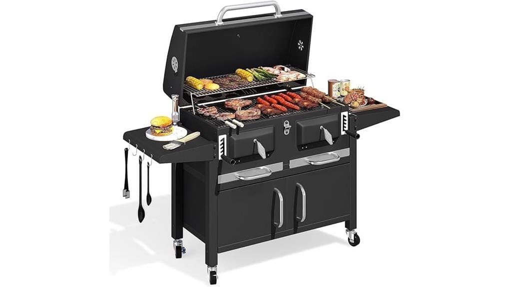 large charcoal grill review