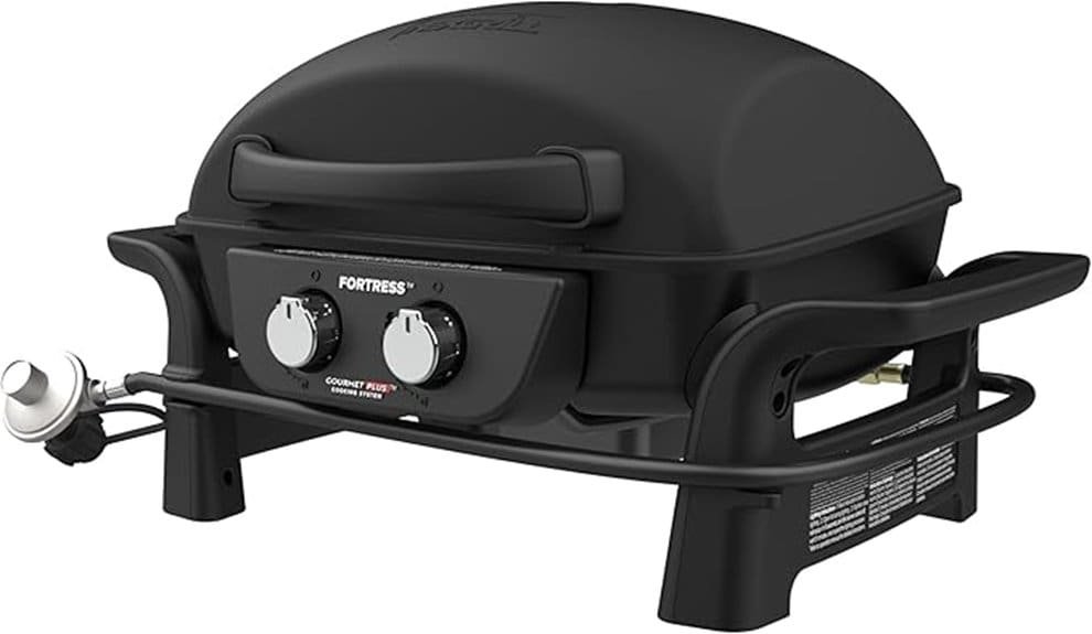 nexgrill 2 burner portable combo