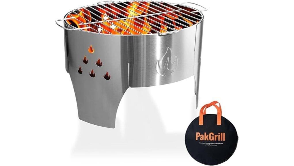portable campfire cooking grate