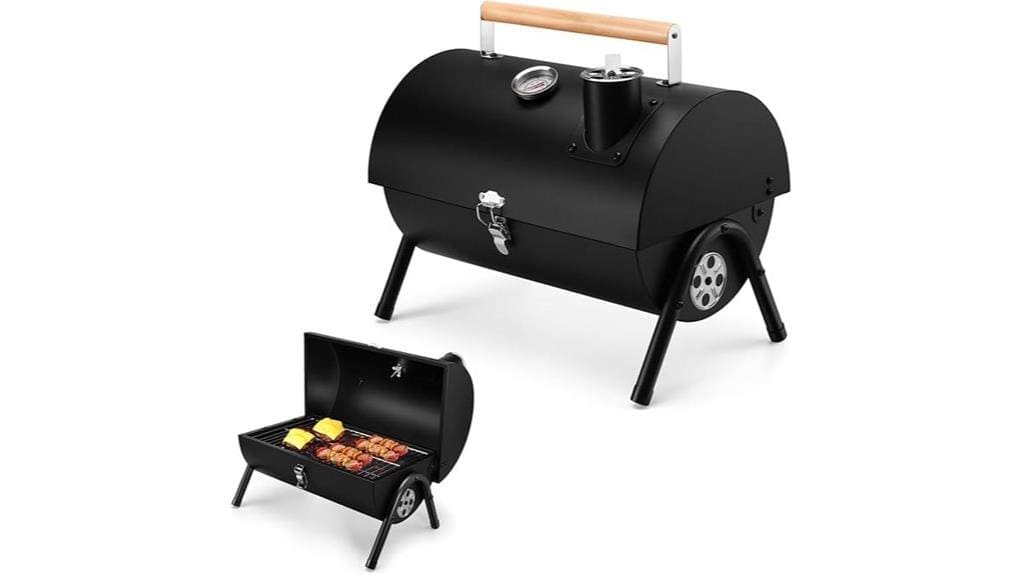 portable charcoal grill review