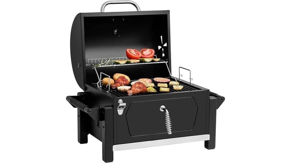 portable charcoal grill review
