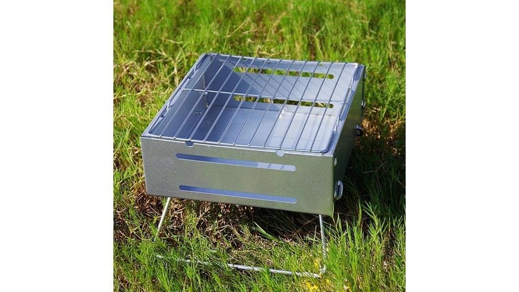 portable folding barbecue grill