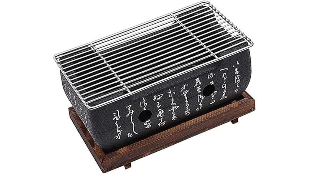portable japanese yakitori grill