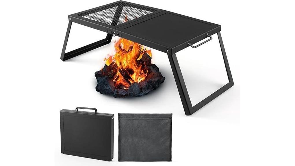 portable lightweight stainless steel grill