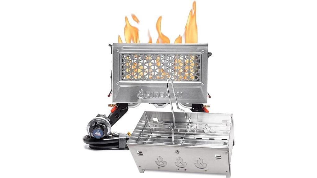 portable propane fire pit
