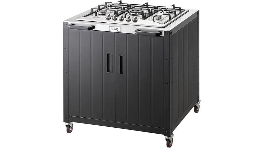 portable stainless steel gas grill