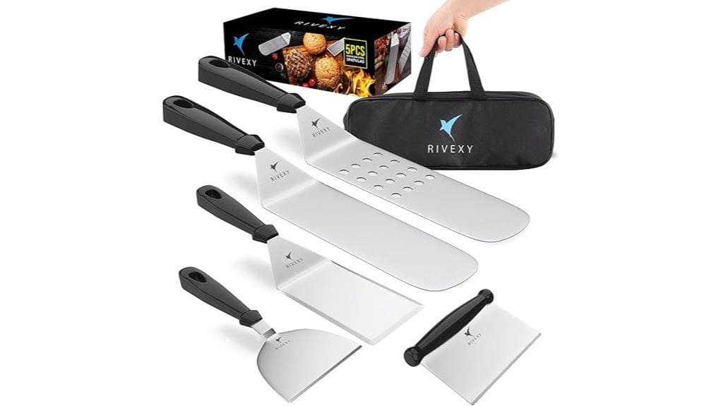 premium 5 piece griddle kit
