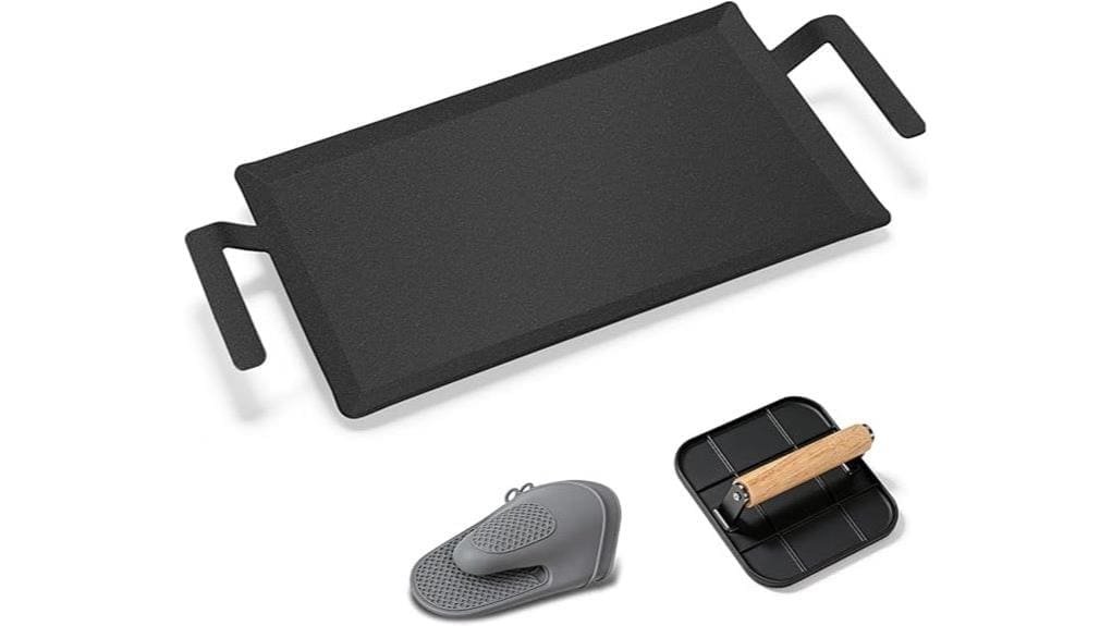 premium carbon steel griddle