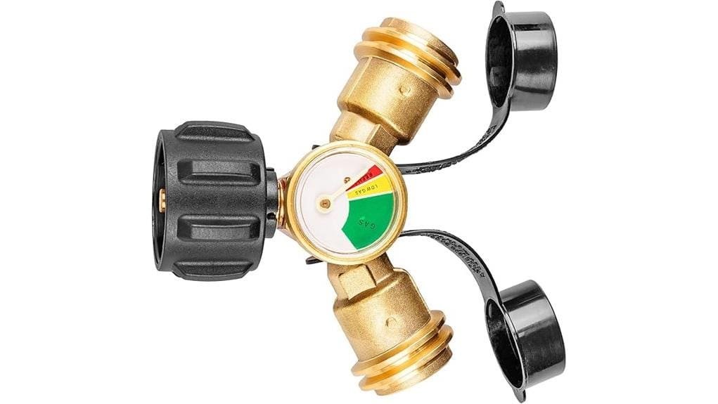 propane tank splitter gauge propane tank splitter gauge