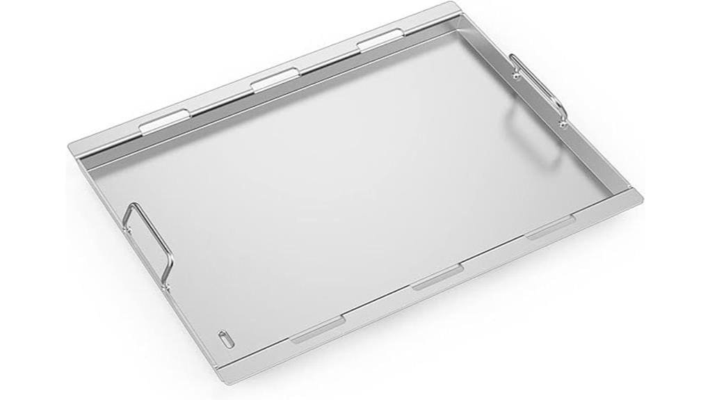 stainless steel flat griddle