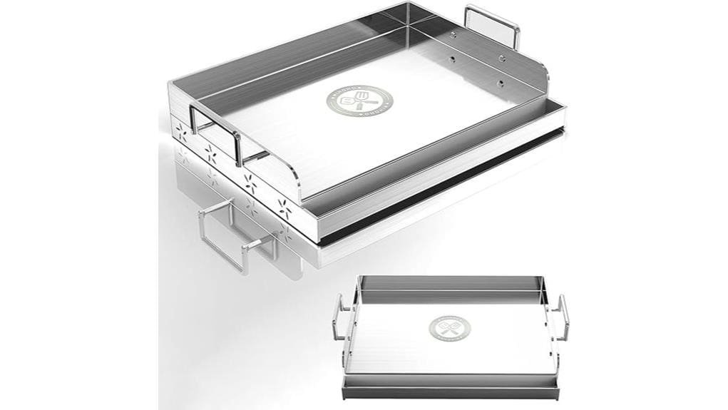 stainless steel griddle review