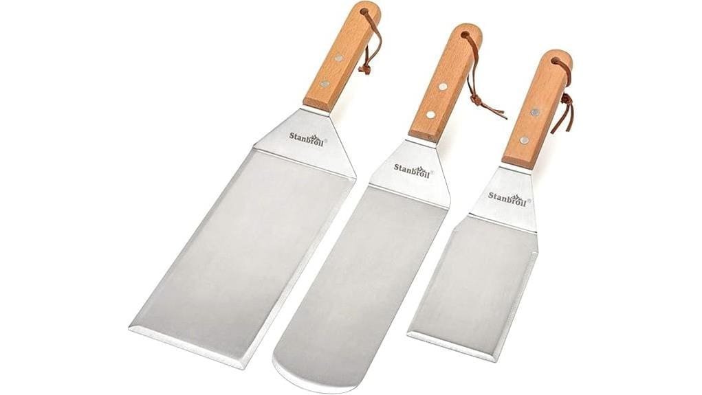 stanbroil stainless steel spatulas