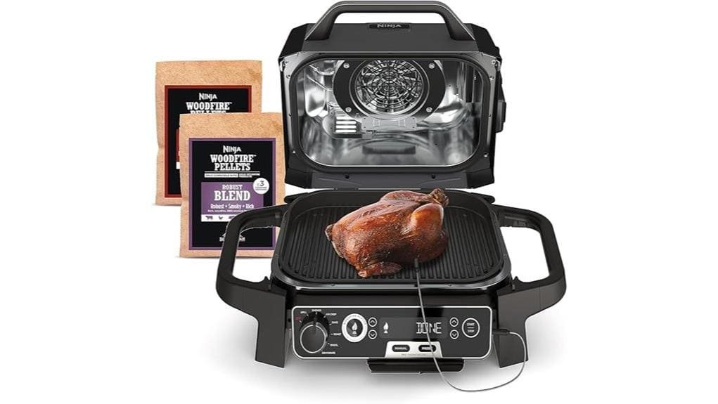 versatile outdoor smoker grill combo