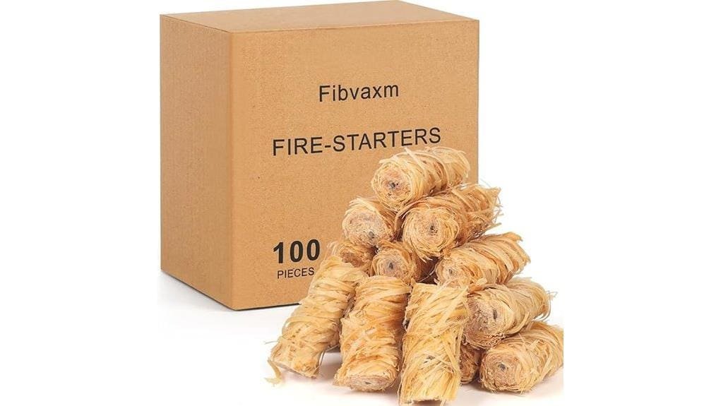 waterproof natural firestarters pack