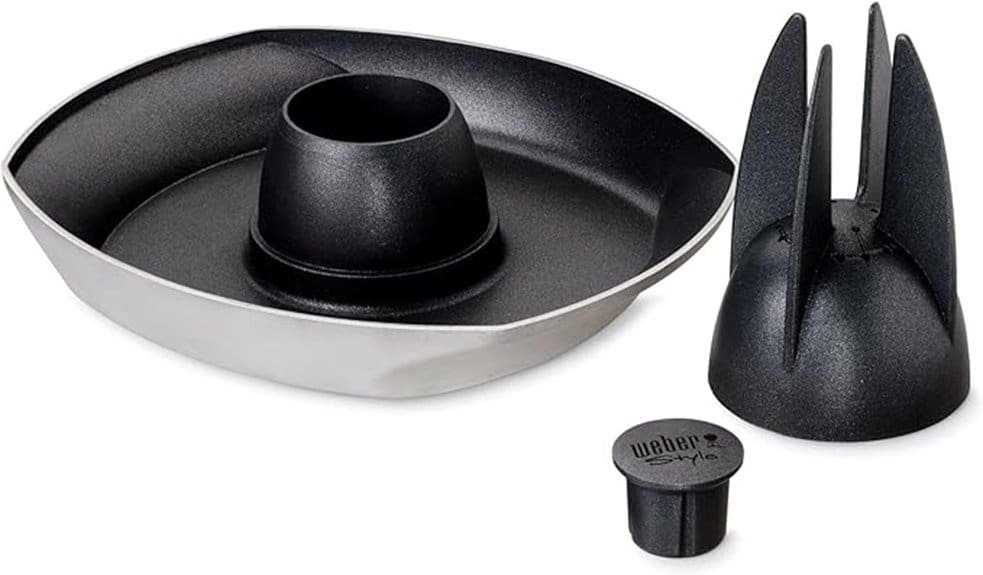 weber ceramic nonstick poultry roaster weber ceramic nonstick poultry roaster